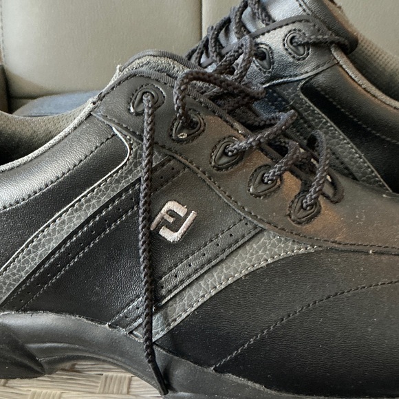 FootJoy Black Athletic Shoes for Men - Picture 6 of 6